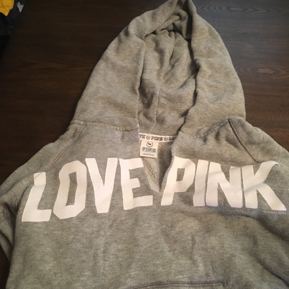 Pink hoodie